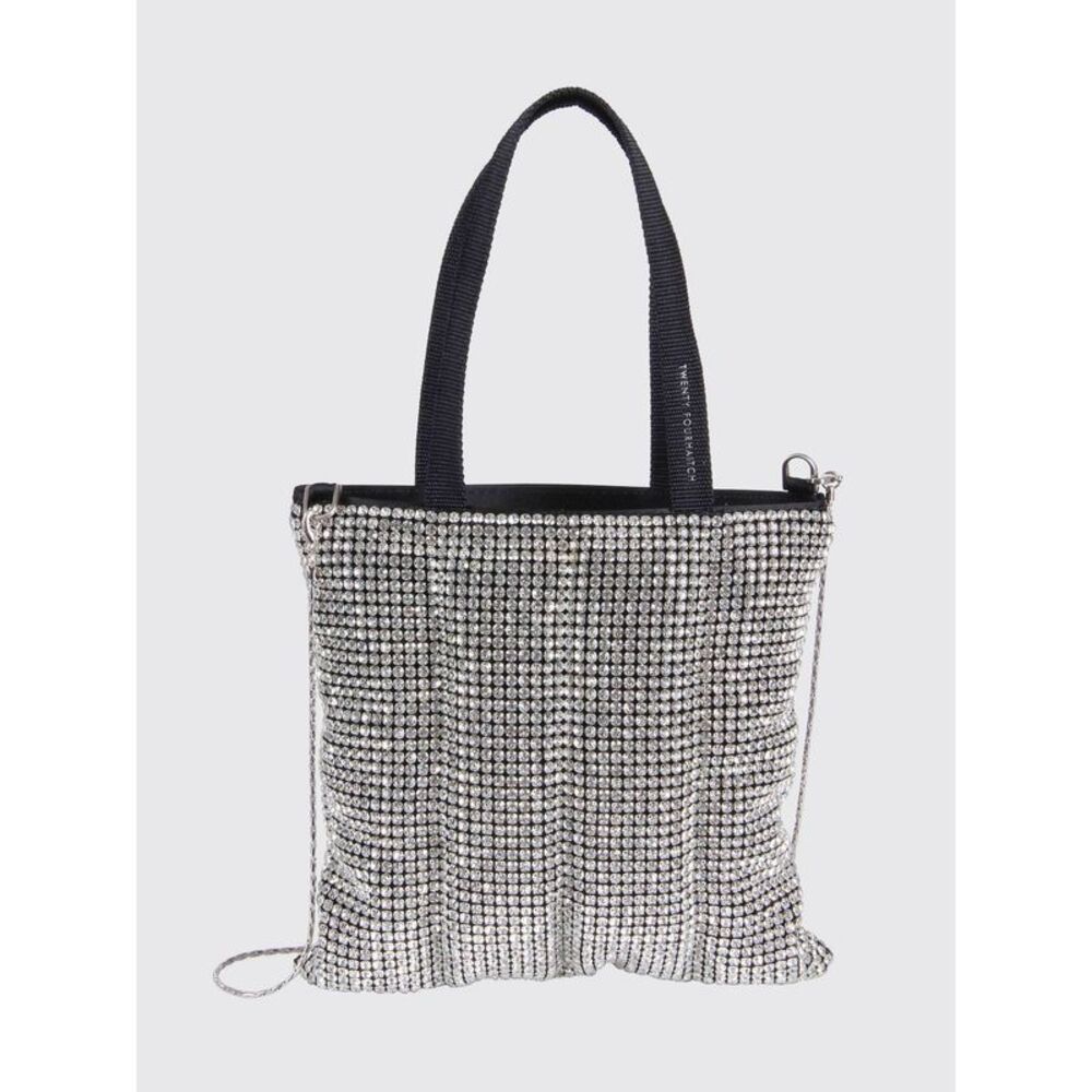 Twenty Fourhaitch Mini Bag Woman Silver